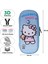 3D Kabartmalı Hello Kitty Figür Kapaklı Kalem Çantası - Kalem Kutusu - Pastel Mavi Model 2