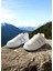 Beyaz-Mavi Iki Bantlı Unisex Günlük Hafif Taban Sneaker Spor Ayakkabı 3