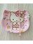 Hello Kitty Figürlü Melamin Çocuk Yemek Tatlı Meyve Tabağı Fincan Altlığı - 12 cm - Model 1 4