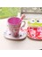 Hello Kitty Figürlü Melamin Çocuk Yemek Tabağı Fincan Altlığı - 12 cm Model 2 3