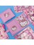 Sanrio Hello Kitty Figürlü Kawaii Anime Küçük Kalemli Notluk & Not Defteri - 2 Adet 5