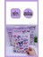 Simli Parlak 3D Sanrio Kuromi My Melody Cinnamoroll Pompompurin Twin -1 Sayfa (32 Adet) Sticker Seti 1