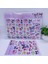 Simli Parlak 3D Sanrio Kuromi My Melody Cinnamoroll Pompompurin Twin -1 Sayfa (32 Adet) Sticker Seti 3