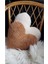 Teddy Kalp Yastık 2'li Kahve - Beyaz 35 x 25 1
