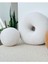 Teddy Bohem Top ve Donut Yastık 2'li Beyaz 1