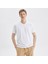 Erkek Beyaz Standart Fit T-Shirt 1