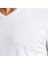 Erkek Beyaz Standart Fit T-Shirt 5