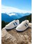 Beyaz-Saks Mavi Iki Bantlı Unisex Günlük Hafif Taban Sneaker Spor Ayakkabı 3