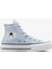 Chuck Taylor All Star Lift Kadın Mavi Platform Sneaker 1