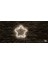 Almila 3D Beyaz LED Işıklı 35 x 35 Yıldız Gece Lambası - Duvar Tipi Dekoratif Aydınlatma 3