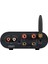 MC101 Bluetooth 5.3 Hi-Fi Amplifikatör, Vu Metre, 100 W x 2 Stereo Amplifikatör, 2 Kanal, TPA3116 Amp Çipli, Bas ve Treble Kontrolü, Sınıf D Amplifikatör, Ev Hoparlörü Için 3
