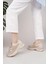 Swell 37100 Bej Triko Kadın Sneakers 4