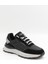 2423 Siyah Süet&tekstil Günlük Erkek Sneakers 2