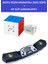 Moyu RS3M Profesyonel Speed Cube ve Qy Küp Timer Seti - 3x3 Zeka Sabır Küpü ve Zamanlayıcı 2