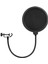 Çift Katmanlı Stüdyo Için Mikrofon Pop Filtre Canlı Yayın, Müzik Pop Filter - FC1089 1