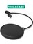 Çift Katmanlı Stüdyo Için Mikrofon Pop Filtre Canlı Yayın, Müzik Pop Filter - FC1089 4