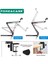 Makas Kol Tasarımlı Ayarlanabilir Masa Tipi Mikrofon Standı 35CM x 35CM - FC1090 3