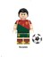 Mini Figür Uyumlu Yapı Taşları Ronaldo Futbol 1