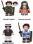 4 Adet Uyumlu Yapı Taşları Anime Street Kimetsu No Yaiba (Demon Slayer) Minifigur 1