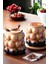 4 Adet Üzüm Kabartmalı Borosilikat Cam Bardak | Sunumluk Pinterest Bubble Bardak | Soğuk Kahve Bardağı 350 ml 4