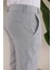 Erkek Slim Fit Likralı Bilek Boy Dilli Kumaş Pantolon 4