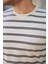 Erkek Çizgili Kısa Kollu T-Shirt 3