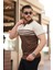 Erkek Çizgi Desenli Yakalı Kısa Kollu T-Shirt 2