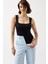 Kare Yaka Kalın Askılı Bodysuit 1