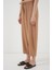 6591 Dokuma Şalvar Pantolon - Camel 4