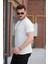Erkek Dikey Çizgili Ottoman Kumaş Kısa Kollu T-Shirt 2