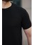 Erkek Kısa Kollu Baklava Desenli T-Shirt 3