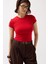 Likralı Basic T-Shirt 1