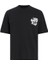 Erkek Baskılı Oversize T-Shirt - Siyah 3