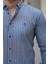 Erkek Çizgili Uzun Kollu Gömlek 3