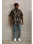 Unisex Oversize Baskılı Bisiklet Yaka T-Shirt - Siyah 3