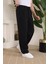 Erkek Beli Lastikli Pileli Baggy Pantolon 2