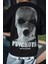 Kışlık Bisiklet Yaka Baskılı Sweatshirt - Siyah 3