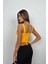 Bel Bağcıklı Crop Bluz 4
