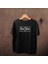 Babalar Günü Baskılı T-Shirt - Siyah 1