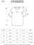 Unisex Bisiklet Yaka Baskılı Double Oversize T-Shirt - Siyah 3