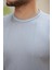Erkek Bisiklet Yaka Çizgi Desenli Ribanalı Kısa Kollu Tshirt 3