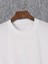 Baskılı Oversize Bisiklet Yaka T-Shirt - Beyaz 3
