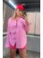 Pembe Tek Cepli Tensel Gömlek 2