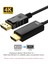 Displayport To HDMI Çevirici Kablo ( 1.8 Metre ) Display Port Dp To HDMI Kablo 4K Hdr 2