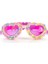Be Mine Pastel Heart Shape Çocuk Deniz ve Havuz Gözlüğü (3+ Yaş) 1