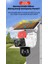 Sim Kartlı Güvenlik Kamerası, Solar Panelli Kamera, 4g X47C Pro Güvenlik Kamerası, Insan Takibi, Alarm, 3 Ekranlı Solar Kamera 2