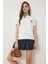 Ayıcık Işlemeli Pamuklu Örme T-Shirt 3