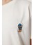 Ayıcık Işlemeli Pamuklu Örme T-Shirt 5