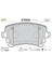 ARKA FREN BALATASI TRANSPORTER T5 / T6 1,9 / 2,0 / 2,5TDI 03 (FISSIZ) 1