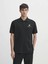 Yakası Düğmeli Yakalı Pike Baskılı T-Shirt - Beyaz 1